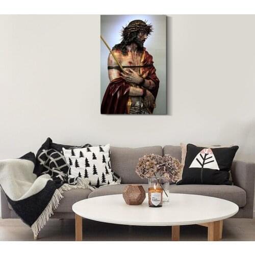 Jesus Relijious God Christian Canvas Painting Wall Art Nordic Posters and Prints Wall Pictures for Living Bedroom Decoration