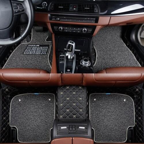 Car floor mats for SEAT LEON Ibiza Cordoba Toledo Marbella Terra RONDA car-styling Custom auto foot mats car accessories carpet