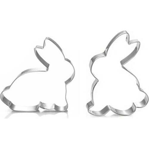 Rabbit Stainless Steel Creative Biscuits Cutting Cake Model