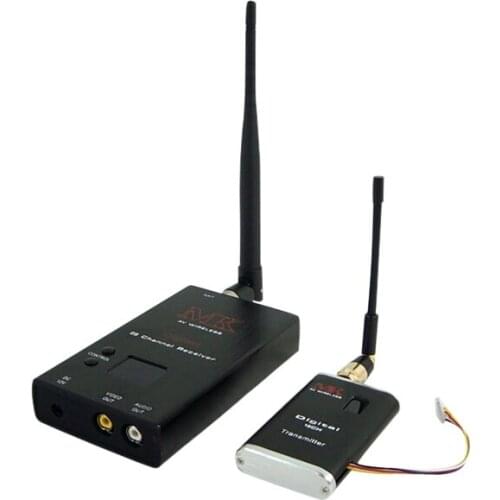 MK 1.2G 1.5W FPV TX RX 15CH Wireless Audio Video Transmission For FPV Photography