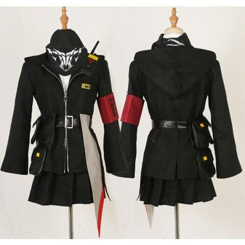 Can be tailored Girls Frontline Game cosplay Halloween party SOP UMP45 cos Unisex Daily uniform cosplay costume For Woman Men
