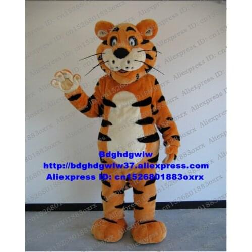 Havens Rory the Tiger Mascot Costume Adult Cartoon Character Outfit Suit VOGUE Popular Promotional Events zx2891