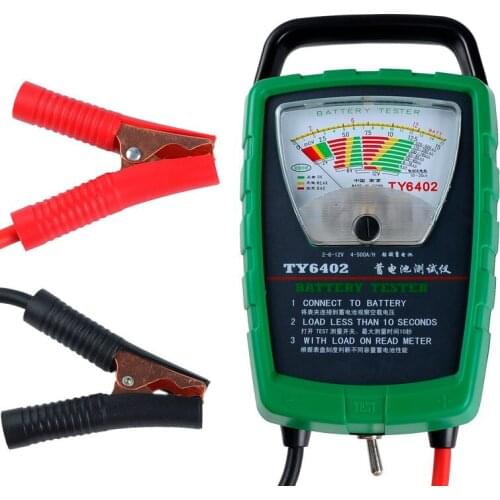 High Accuracy Professional 4-500Ah 2V 6V 12V Electronic Device Battery Tester Automotive Car Battery Tester Precision Instrument