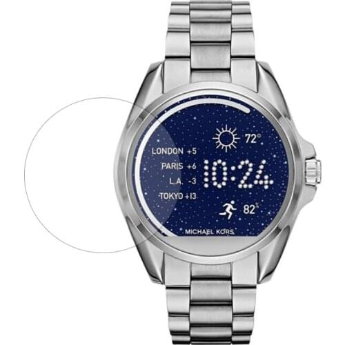 Tempered Glass Protective Film For Michael Kors Access Bradshaw MKT5001 MKT5004 MKT5006 MKT5012/5013/5018 Watch Screen Protector