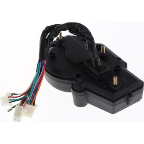 12V Motorcycle LCD Speedometer Odometer Tachometer Gauge 1-6 Gear Display