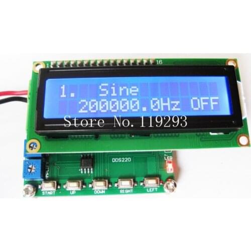 [[BELLA]DDS signal generator function generator 0.1hz ~ 200kh variety of signal outputs--2PCS/LOT