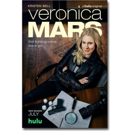 D0175 Veronica MarsTV Series Season 4 Kristen Bell Silk Fabric Poster Art Decor Indoor Painting Gift