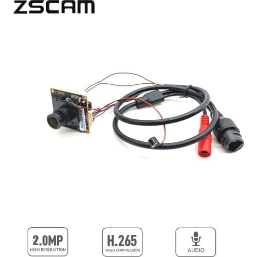 Home Security 1080P P2P Onvif Motion Sensor 2.0M Black Light Illumination H.265 IP Camera Module F37+530 RTSP Cam Board With Mic