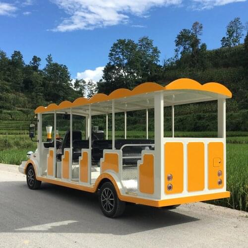 Electric small train 14 electric sightseeing trackless small train