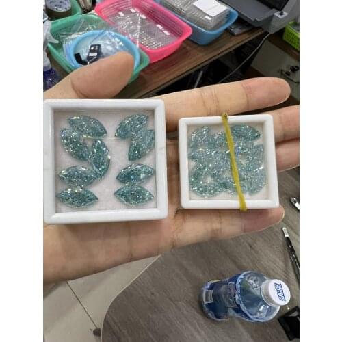 6.5mm Hot Sale D VVS1 Pass Moissanite Diamond Tester GRA Jewelry Round Cut Loose Moissanite Supplier Factory Customized