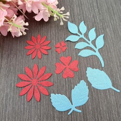 Various Leaves Metal Cutting Dies Stencil DIY Scrapbooking Album Paper Card Template Mold Embossing Craft Decoration