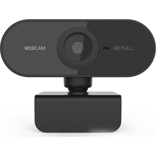 Mini Webcam for Computer Portable High Resolution 1080P Auto Focus Webcam with Mic for Online Class Built-in Microphone Camera