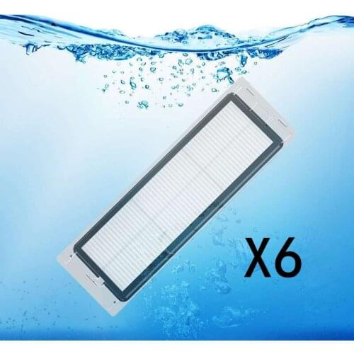 Many Air Filters for Xiaomi Mijia 1/2/1S Roborock All Series S50 S60 S5 S6 Max Pure Mi Robot Vacuum Cleaner SDJQR01RR SDJQR03RR