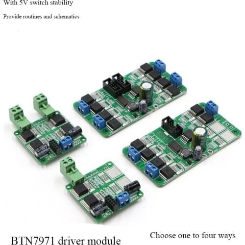 Multi-Way Btn7971 7960 Drive Module Omnidirectional Wheel Car Drive Module