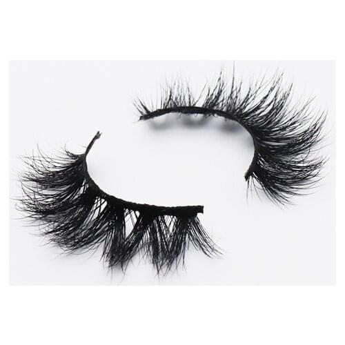 Natural Dense Simulation of Mink False Eyelashes Nude Makeup False Eyelashes Factory Direct Selling a Pair Cosmetic Gift KNG-26