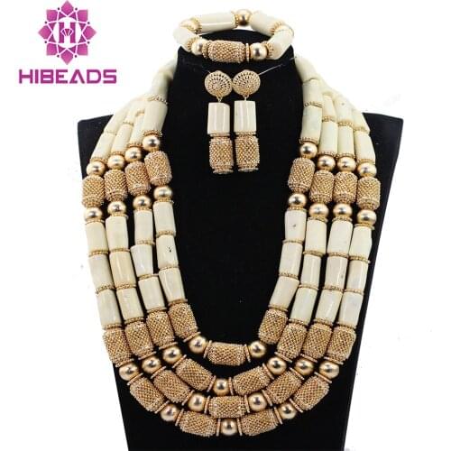 Newest Popular Milk White Coral Beads Jewelry sets African Wedding Bridal/Women Beads Necklace Jewelry Set Free Shipping CJ874