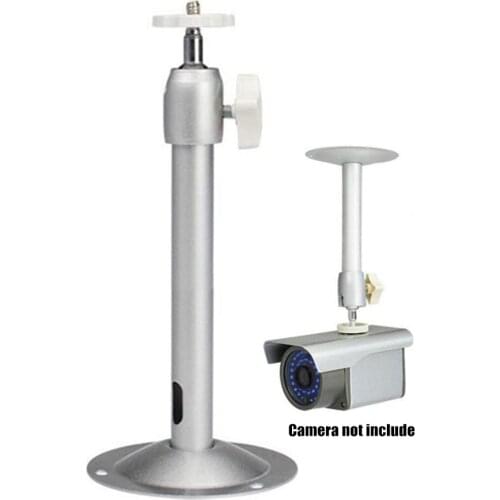 Aluminum Silver Ceiling Mount Wall Bracket 360 Degree Rotation CCTV Accessories for Surceillance CCTV Security Camera