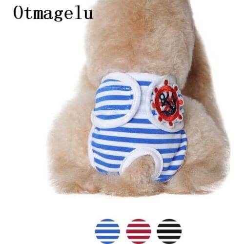 Cute Pet Dog Physiological Pants Panty In Season Sanitary Shorts For Female Male Dog Cat Diapers Underwear Dog Toilet Products