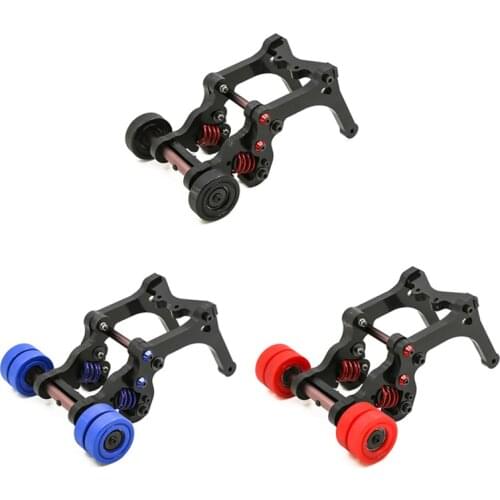 X-MAXX Head-up Wheel Tumbling Wheel for 1/5 RC traxxas Xmaxx large x spring head wheel Double Wheel Keel Wheelie Raise 4 rounds