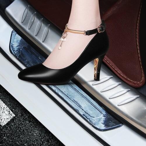 Car Stickers Door Edge Protector Universal Car Door Sill Sticker Anti Scratch Transparent Film Protection Style Auto Accessories