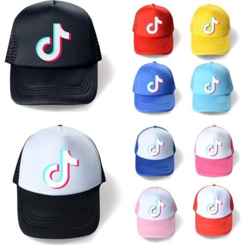 Baby Boy Hat Letter Kids Baseball Cap Cotton Adjustable Sun Hats Girls Peaked Caps Summer Winter (Child-Adult