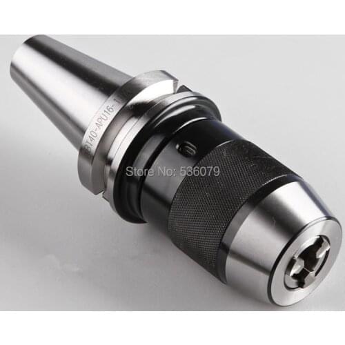BT40 taper, 1-16mm precision Integrated CNC Drill Chuck, widely used on CNC machine center, CNC milling machine