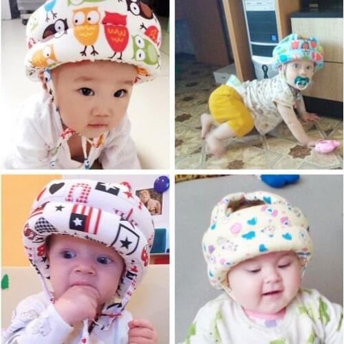Baby Safety Learn to Walk Cap Anti-collision Protective Adjustable Hat Safety Helmet Soft Comfortable Head Security Protection
