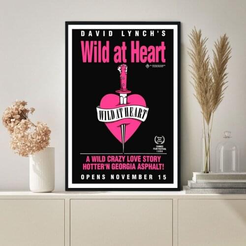 Wild At Heart - David Lynch Movie Poster Canvas Art Print Wall Painting Home Decoration (No Frame)