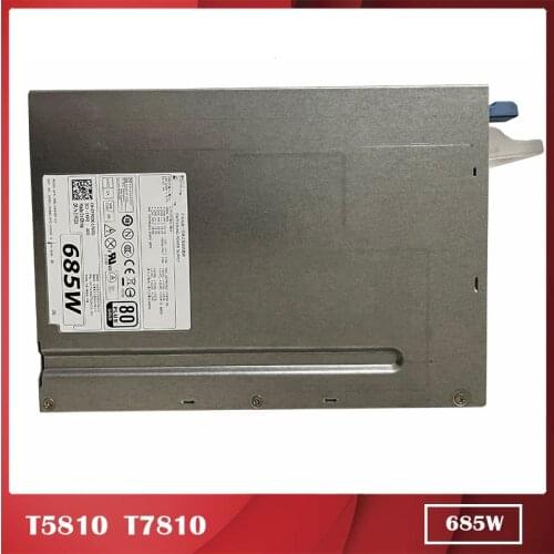 For workstation Power Supply for DELL NVC7F D685EF-00 F685EF-00 T3610 T3600 T5610 685W 100% Tested Before Shipping