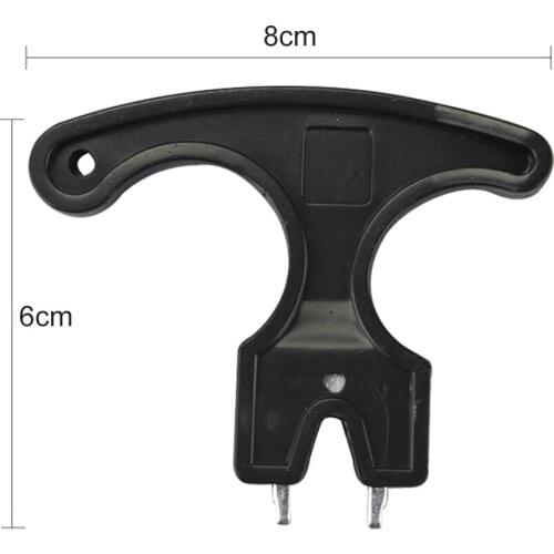 Golf Spikes Wrench Golf Shoe Spike Cleats Removal Golf Tranning Aids Accessories Two Pin Head Universal Golf Wrench Tool