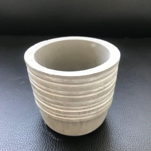 Spiral Striation Design Silicone Clay Mold Creative Home Decoration Pot Mould Concrete Cement Molds