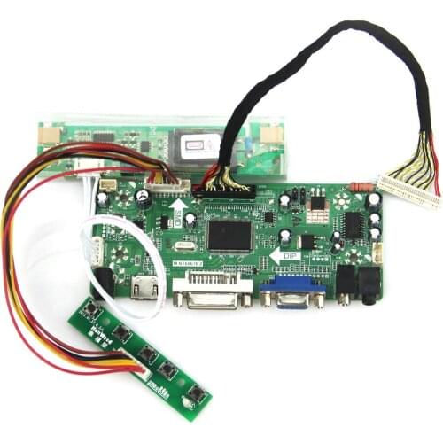 M.NT68676 LCD/LED Controller Driver Board(HDMI+VGA+DVI+Audio) For LQ164M1LA4A 1920x1080 LVDS Monitor Reuse Laptop