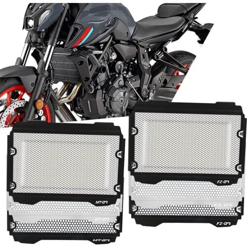 MT-07 FZ-07 2021 Motorcycle Aluminum Radiator Grille Grill Guard Cover Protector For YAMAHA MT FZ 07 MT07 FZ07 2021 Accessories