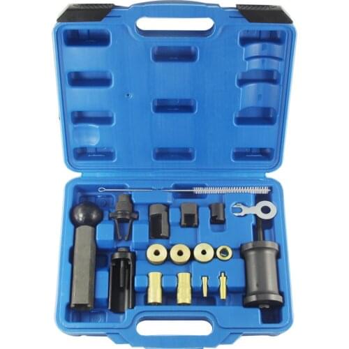 Engine injector extraction installation tool set 18 pcs for Audi VAG VW FSI petrol