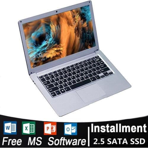Intel J3455 13.3-inch laptop Windows 10 Pro 6GB LPDDR4 128GB 256GB SSD 1920*1080 IPS portable gaming laptop