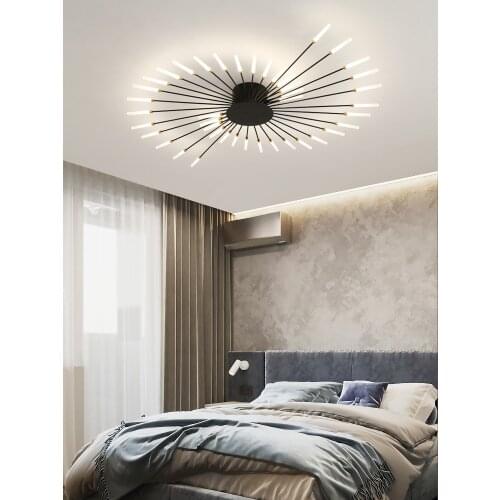 Ouyangchen lighting fireworks led ceiling lamp, used in the living room, bedroom and family simple creative European lighting