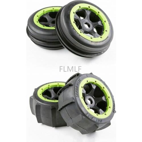 Front or Rear Sand Tires Wheel Hub Set Fit for 1/5 HPI ROVAN ROFUN KM GTB TS BAJA 5B SS Truck Rc Car Toys Parts