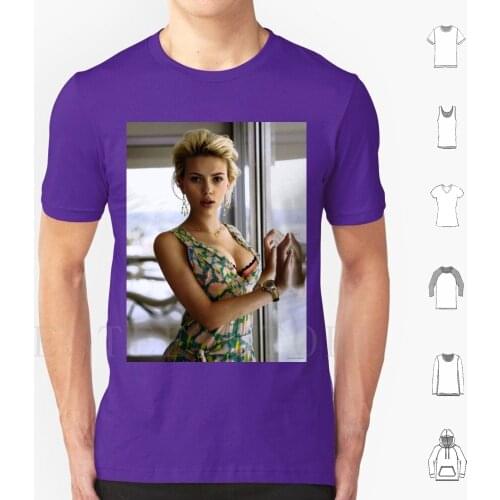 Scarlett Johansson , Ultimate Perfection T Shirt Print Cotton Scarjo Scar Jo Scarlett Scarlett Johansson Actress Hawkeye Movie