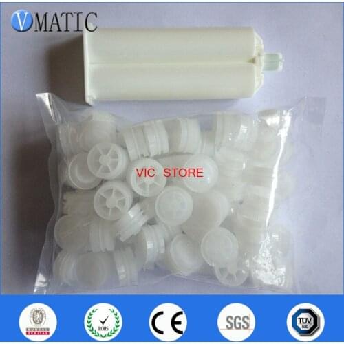 High Quality Epoxy Resin Gun Cartridge 50cc 50ml 1:1 Plastic Glue Dispensing Cartridge