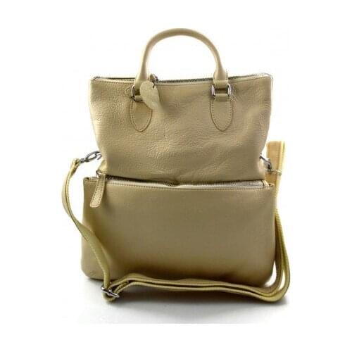 Women leather shoulder bag beige handbag leather crossbody leather tote bag clutch hobo bag satchel made in Italy leather