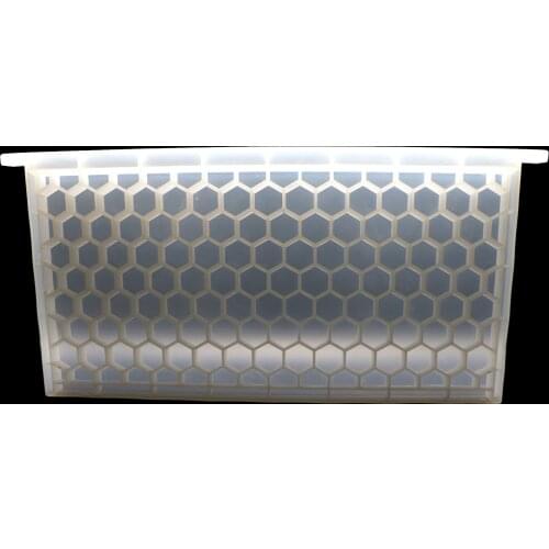 1pcs beehive multi-function pollen feeder Bee feeder Feed box Sugar water Special porous new beekeeping tools Water feeder