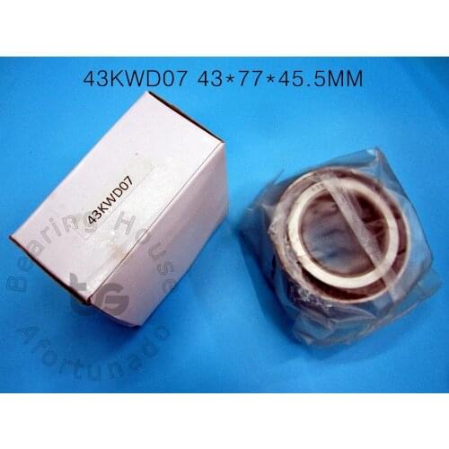 43KWD07 For cars Hub bearing chrome steel materail size:43*77*41.5/45.5mm