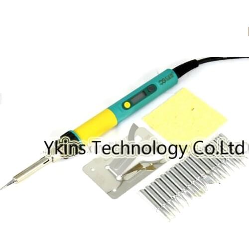 936d New Upgrade CXG 936d+ LCD Adjustable temperature Digital Electric Soldering iron EU/US/AU plug 100W+17/PCS 900M Solder tip