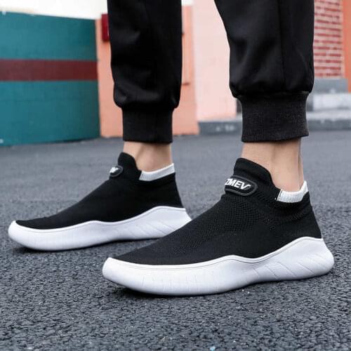 Safety Shoes Men Original Shock Absorbing Sport Shoe Men Non-Leather Casual Loafers Men Platafiorma Sneakers Men Hollow Tennis