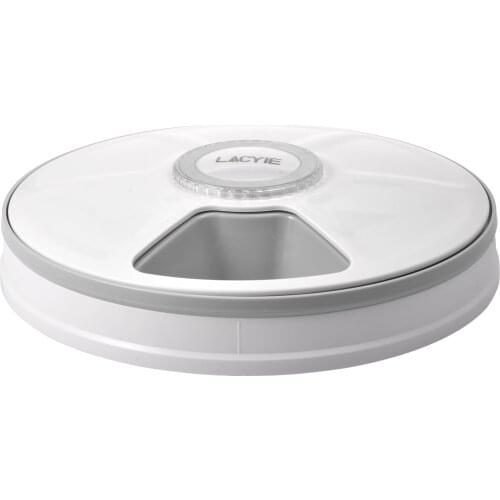 Automatic Cat Feeder Timing 6 Meals Pet Feeder Cat Dry Food Dispenser For Dog Cat Rabbit Automatic Pet Feeder Drinking Fountain