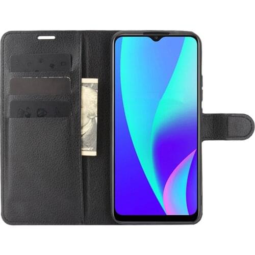 For OPPO Realme C15 Case Flip Case For OPPO Realme C15 Leather Stand Cover With Card Holder On The For Realme C 15