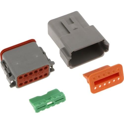 Deutsch DT Series Connector Kit Gray Environmentally Sealed Automotive Electrical Connectors 22-16 Gauge