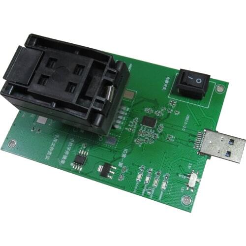 Emmc153/169 to USB3.0 Test Socket BGA169 Burning Socket Socket Font Read and Write Data Recovery