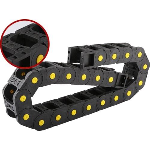 End-connectors Wire-Carrier Cable Chains Wood Engraving CNC Machines Drag Chain