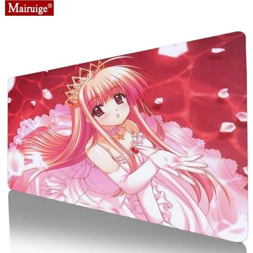 Sakura Princess Mouse Pad XXL Kawaii Cute Girl Anime DIY Custom Keyboard Pad Game Mat Gaming Mat Mousepad Large 70x30cm